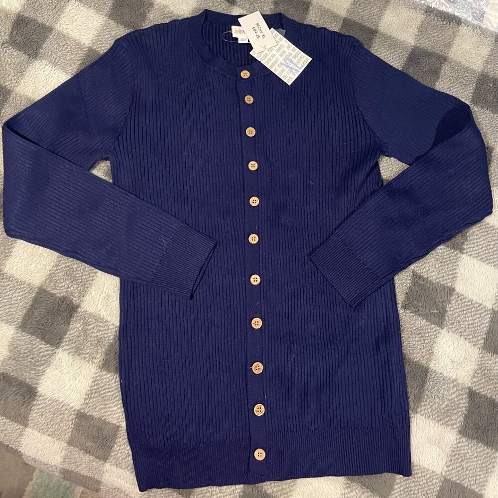 LuLaRoe Becky Cardigan.  XL NWT